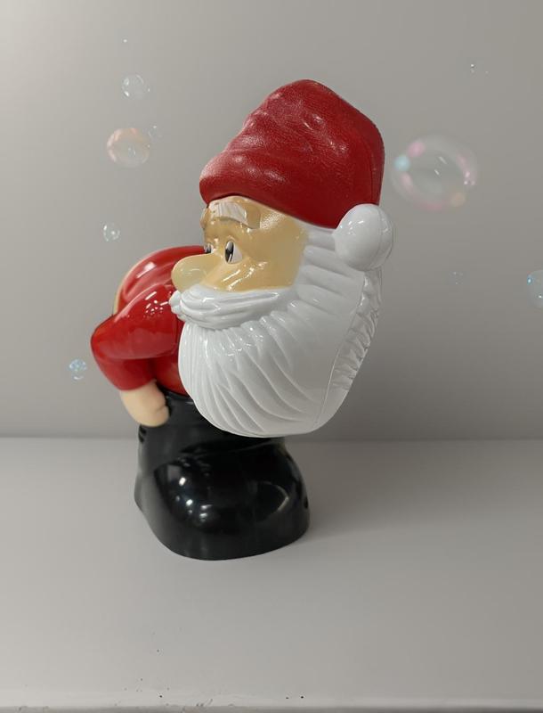 Santa Claus bubble machine Novelty toys Best gift for kids Holiday essentials