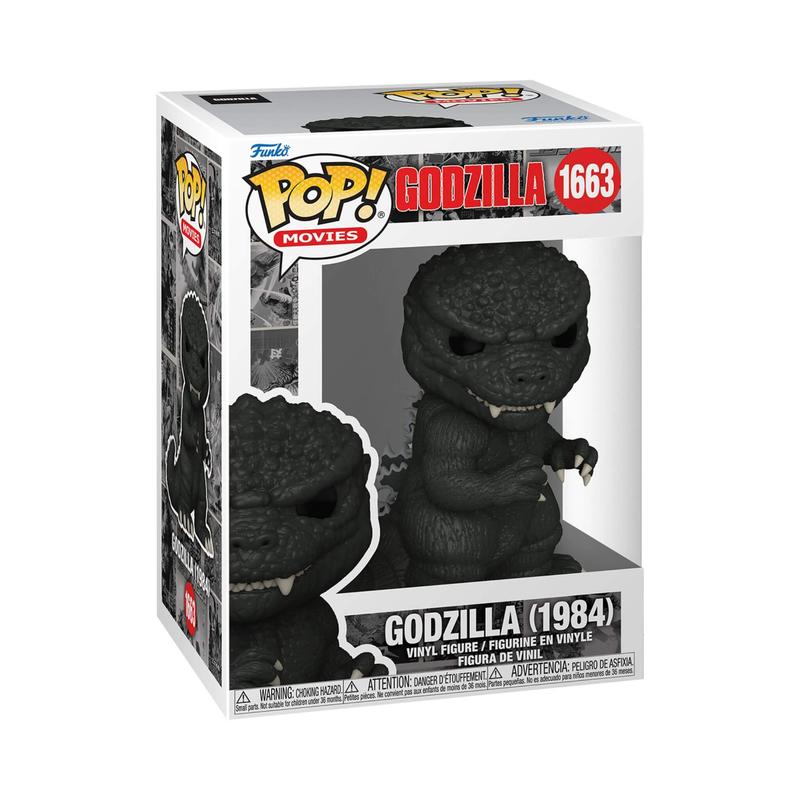 Funko Pop Godzilla 70th - Godzilla (1984) Vinyl Figure, 4.35