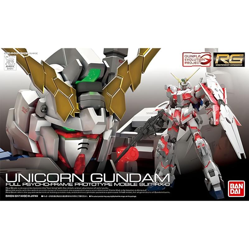 Bandai Hobby - Gundam UC #25 Unicorn Gundam RG 1 144 Model Kit