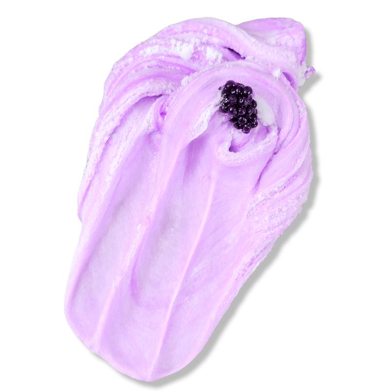 Grape Cream Soda Hybrid Cloud Clear Slime