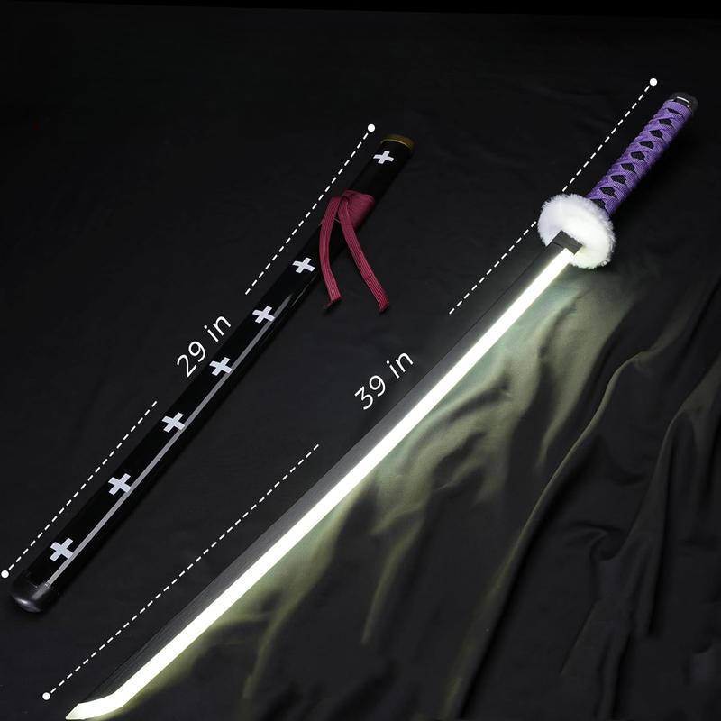 Trafalgar Law Katana LED, One Piece Inspired, Model Kikoku, Anime-Inspired Prop