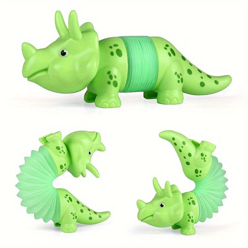 3pcs T-Rex Dinosaur Pop Tubes - Creative DIY Sensory Toys for Youngsters Ages 3-8, Perfect Party Favors & Brain Development Gift