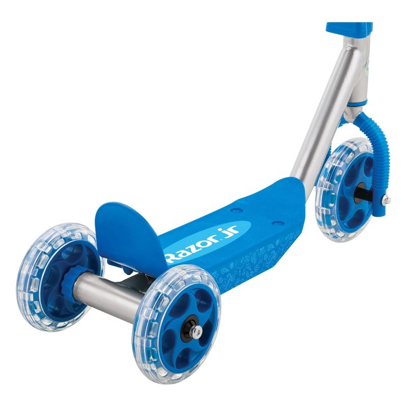 New Razor Jr 3-Wheel Lil' Kick Scooter - for Kids Ages 3+, Blue