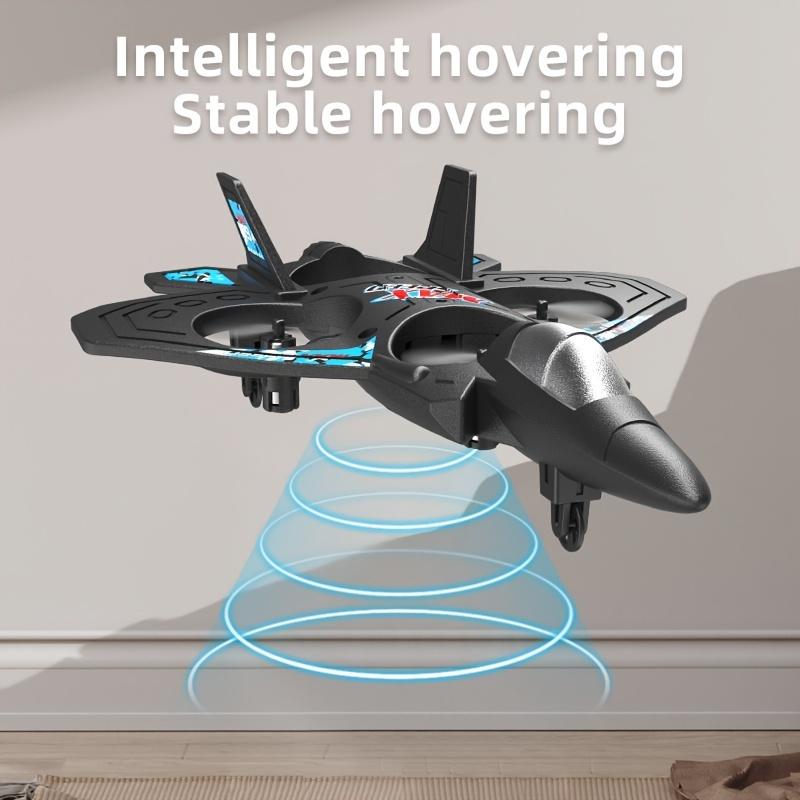 1pc Rechargeable Drone - Airplanes & Jets With Height Hold, Remote Control, Ideal For Beginner, Indoor And Outdoor Toy Gift