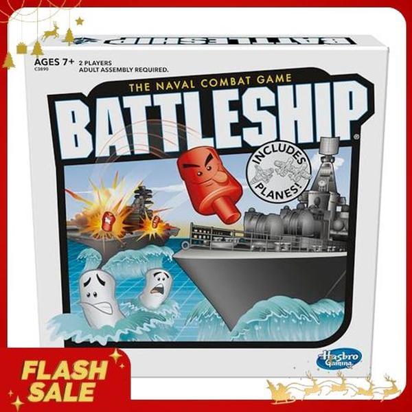 Hasbro Gaming Battleship with Planes | 2-Player Strategy Board Games for Kids for Boys & Girls | Ages 7+ ( Exclusive)