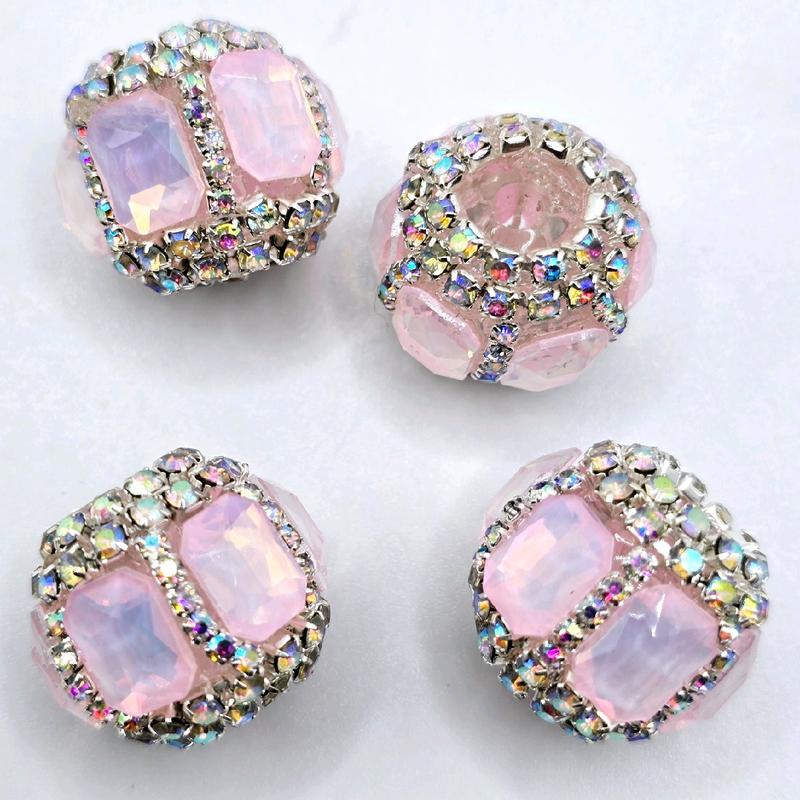 Fancy Rhinestone Bead Bundles for Jewelry Making Supplies