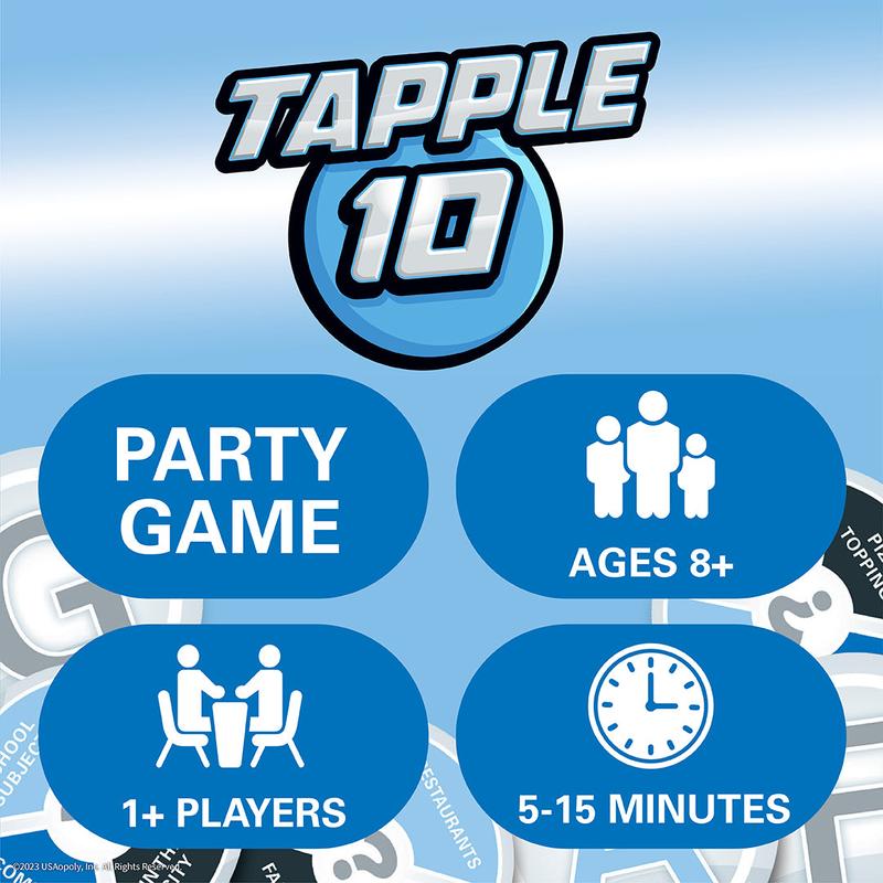 Tapple 10 - The Flip It, Name It Word Game