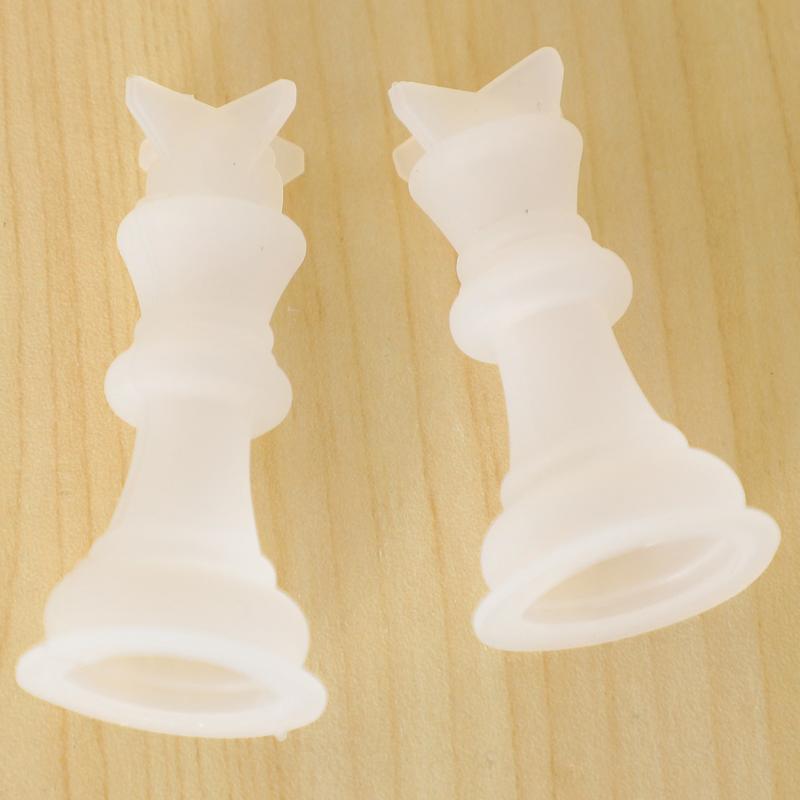 Chess Mold for Resin Silicone Chess Resin Mold Chess Crystal Epoxy Casting Molds for DIY Crafts Making Birthday Gift US