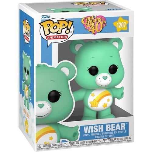 FUNKO POP! ANIMATION: Care Bears - Wish Bear, 40th Anniversary (Styles May Vary)  [Collectible Figurine Statue Bust] Vinyl figurine statue