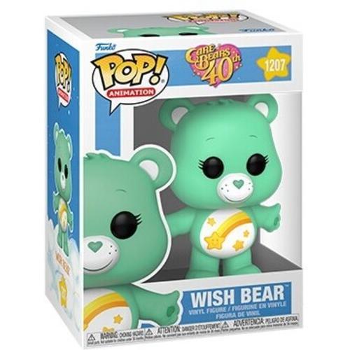 FUNKO POP! ANIMATION: Care Bears - Wish Bear, 40th Anniversary (Styles May Vary)  [Collectible Figurine Statue Bust] Vinyl figurine statue