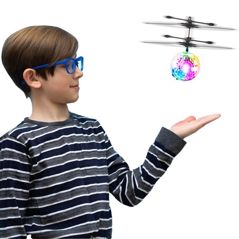 Force1 Orbiter Flying Orb Ball Hand Operated Drones for Kids