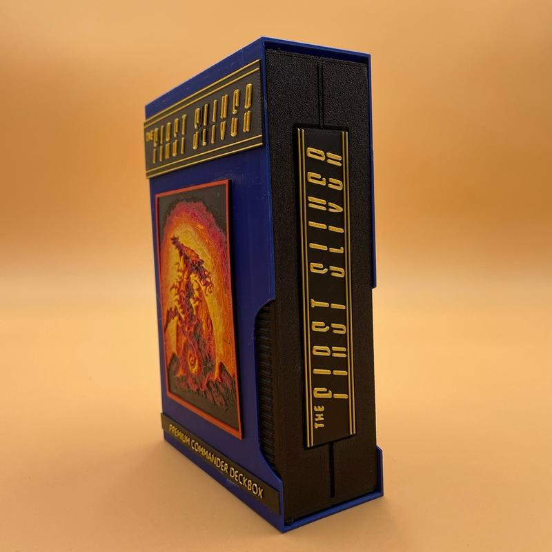  First Sliver VHS Tape Deck Box | Magic the Gathering | EDH | 100 Card | Fable Forged Workshop