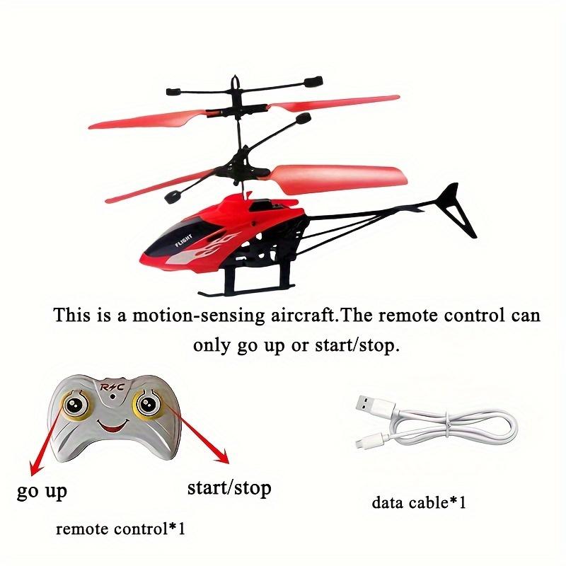 Drop-resistant Remote Control Intelligent Induction Combat Helicopter with Infrared Induction for Christmas, Halloween Gift