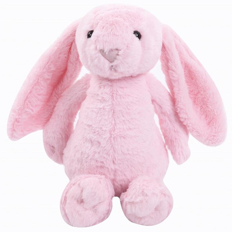 Jellycat Toys Plush Pink Grey White Bunny Rabbit Stuffed Animal with Fluffy Soft Ears for Boys Girls Kids and Friends Gifts(15.7 Inches)