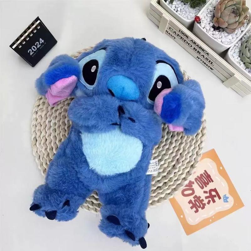 Stit-ch Breathing Stuffed Animal Sleeping Plush  Breathing with Realistic Breathing Rising and Falling and Soothing Music Lights