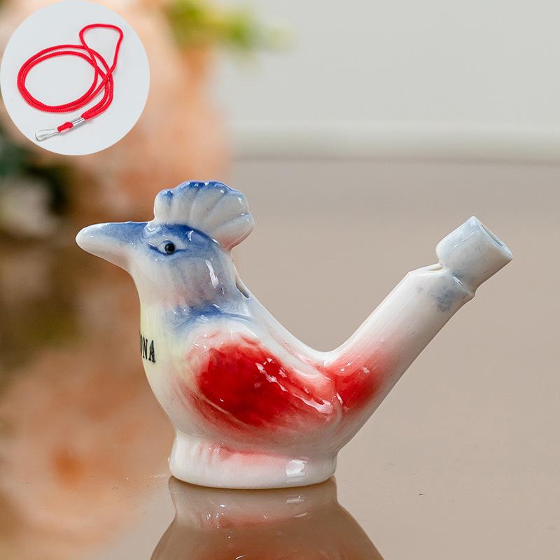 Bird whistles Toys for kids gifts Add water to blow with bird calls Ceramic bird toys animal water whistles