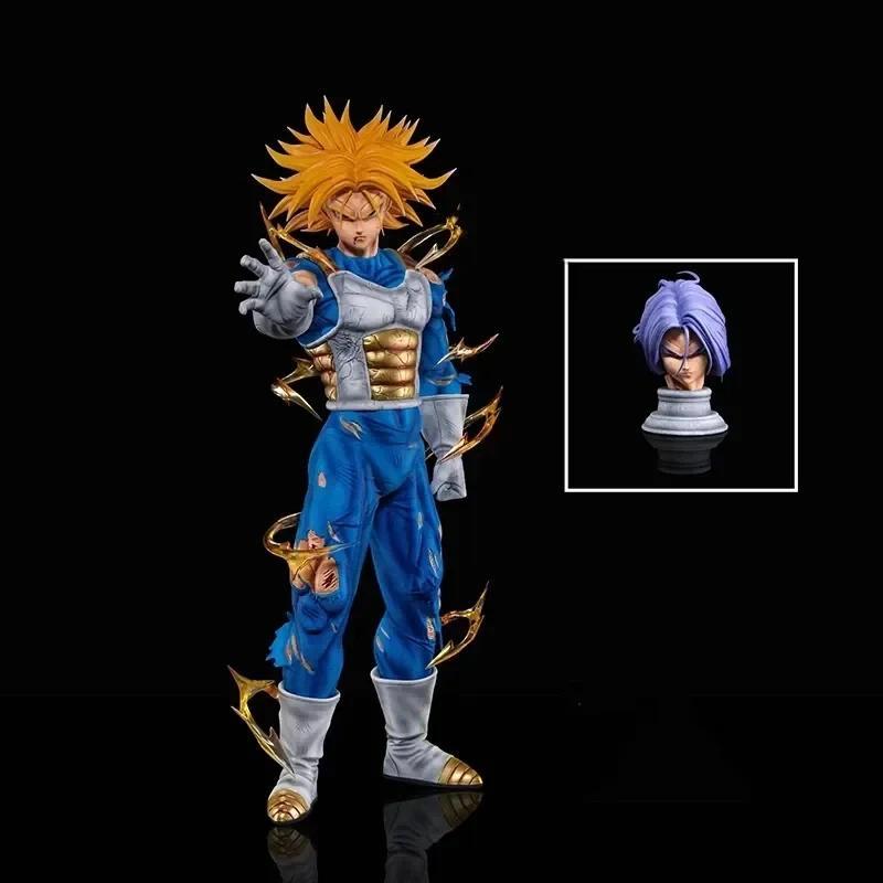 32cm Dragon Ball Trunks Anime Figure Super Saiyan Action Figurines Statue Gk Dbz Pvc Collection