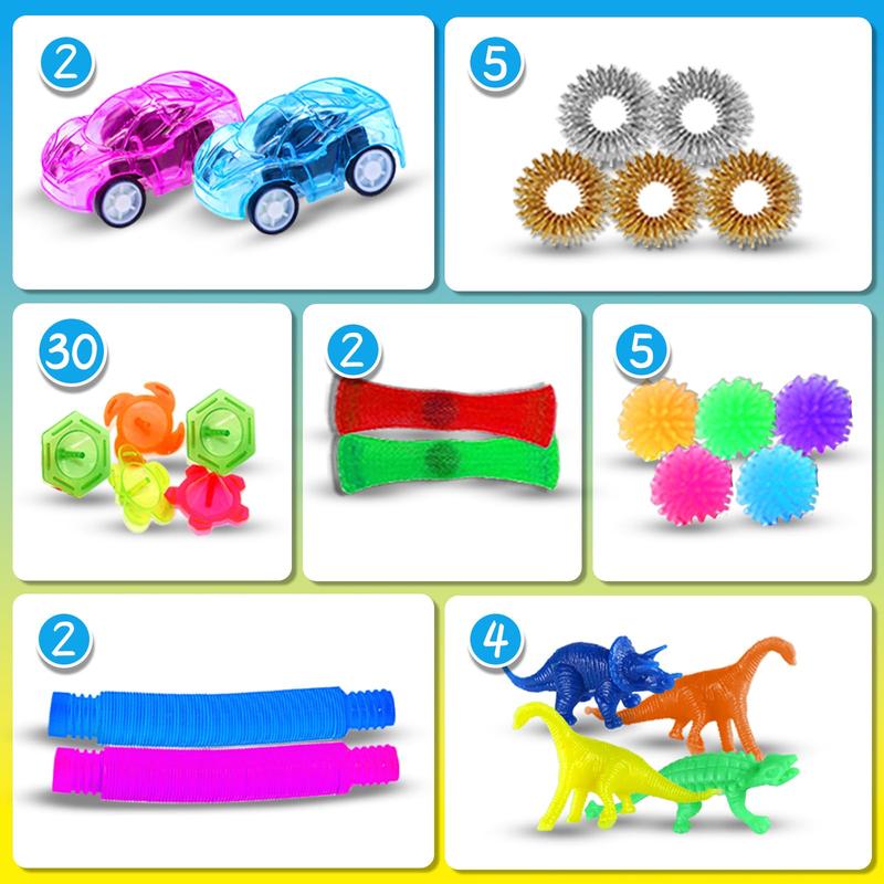 84Pcs Party Favors for Kids,Fidget Toys Pack,Bulk Toys for Kids Party Favors,Goodie Bag Stuffers,Carnival Prizes,Treasure Box, Filler Stuffers Toys