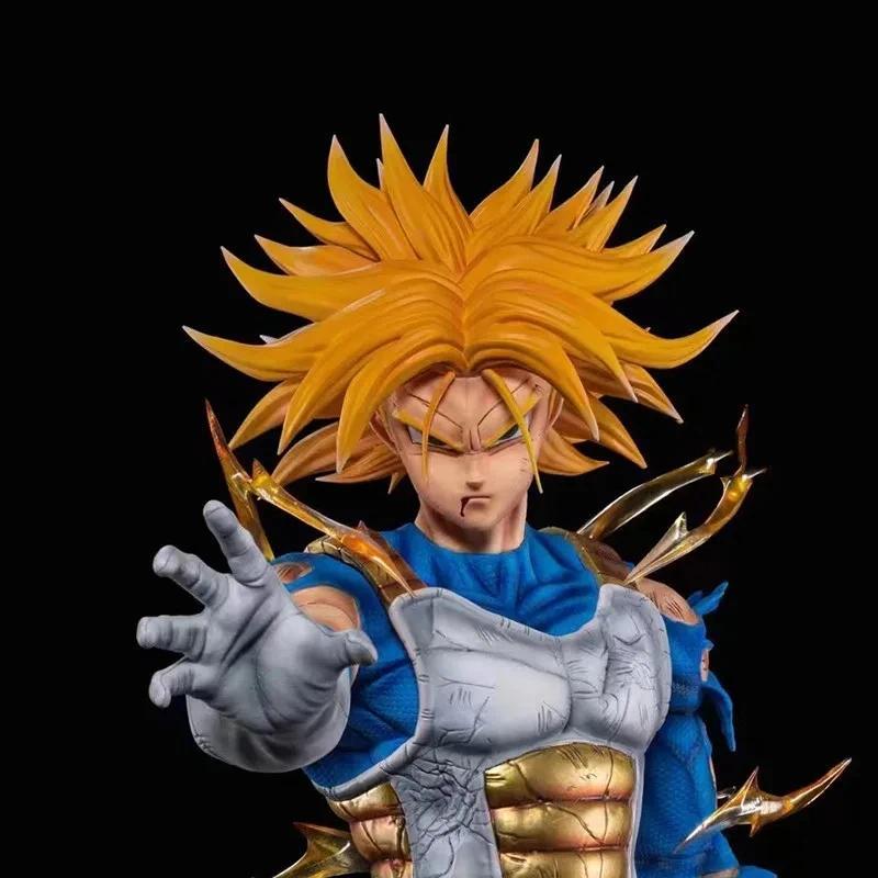 32cm Dragon Ball Trunks Anime Figure Super Saiyan Action Figurines Statue Gk Dbz Pvc Collection