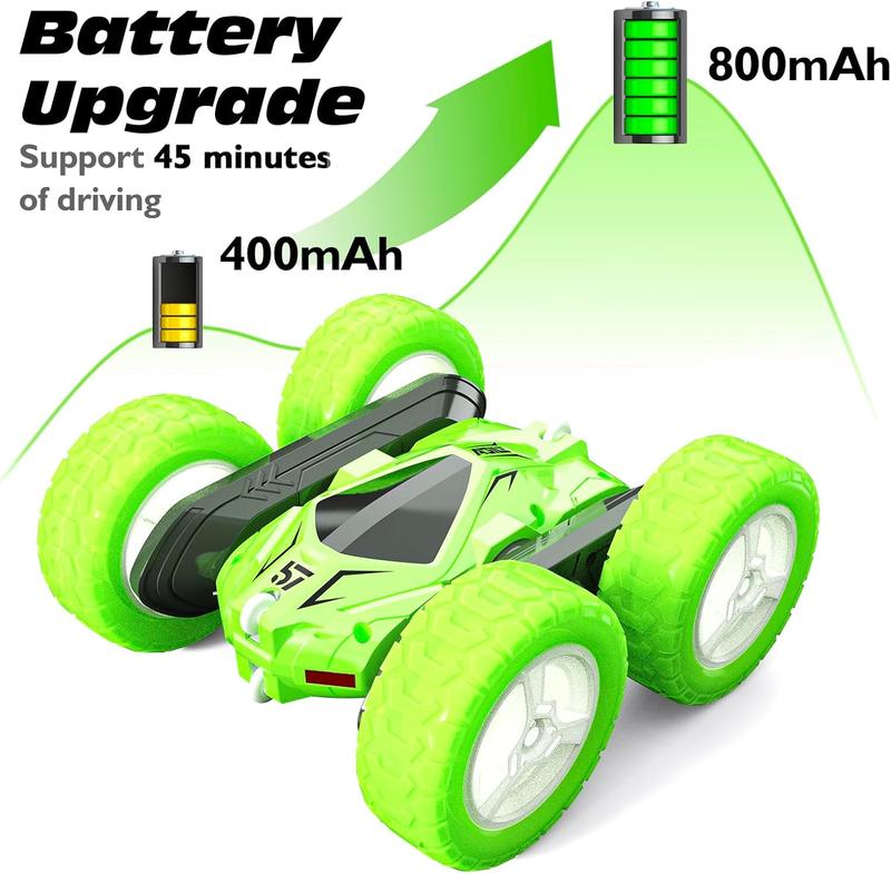 Remote Control Car, RC Cars Double Sided 360? Rotating Car Toys, Gesture Sensing RC Stunt Car with Headlights Wheel Lights, Ideal Gifts for Boys Girls