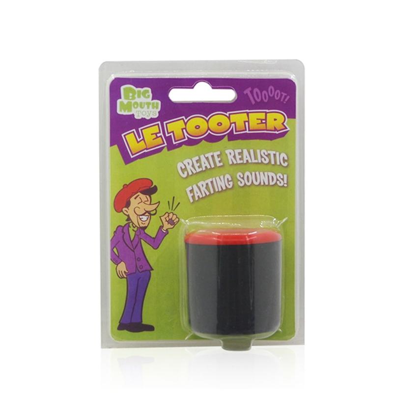 Create a realistic fart sound. The fart machine holds funny gadgets