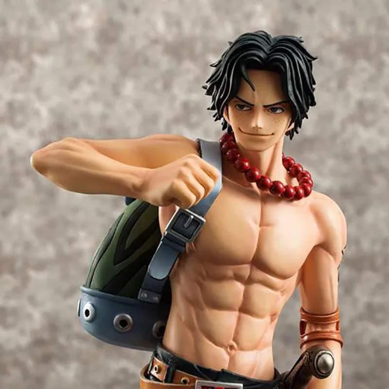 One Piece Ace Figurine: 23cm Collectible