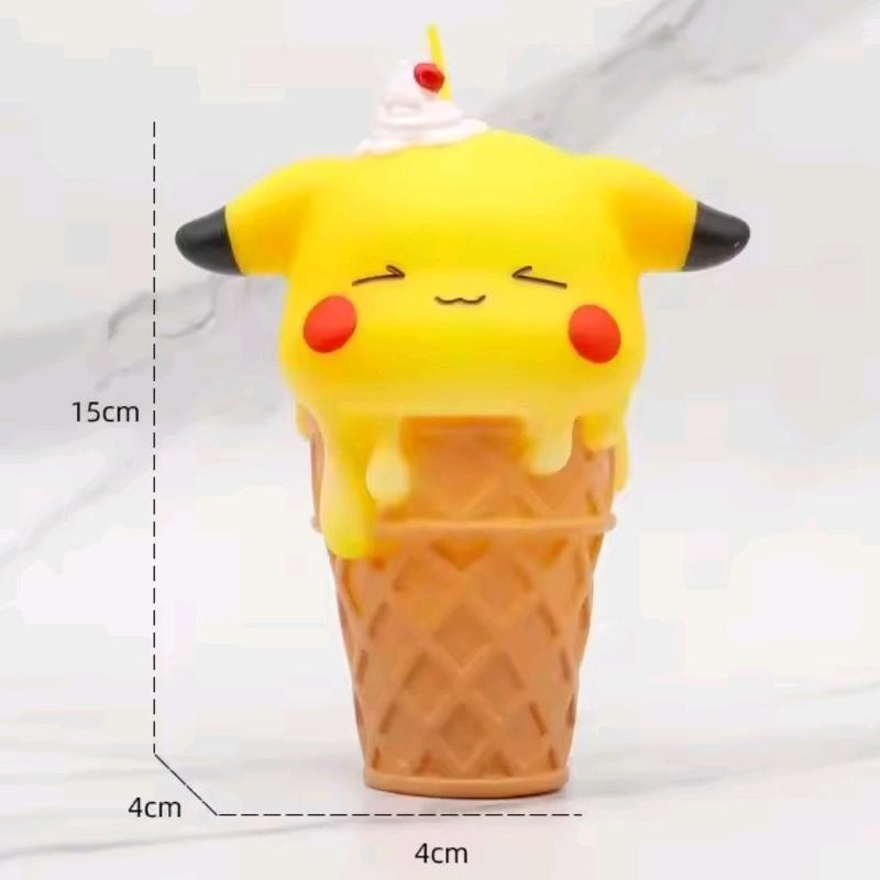 Ice Cream Pokemon Anime Vinyl Figures Cute 3 Inches