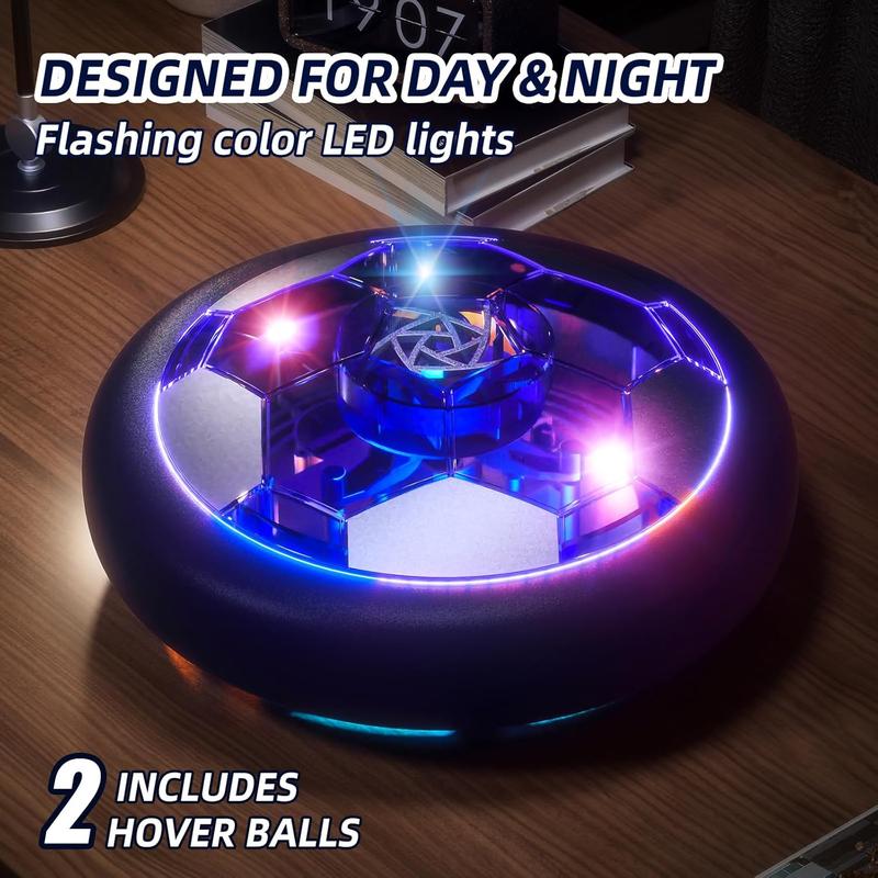 1 Pack And 2 Pack Floating Football, Led Light Football Toy, Indoor And Outdoor Games, Christmas Gift