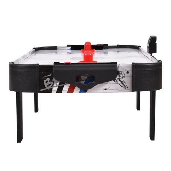 Costway 42''Air Powered Hockey Table Game Room Indoor Sport Electronic Scoring 2 Pushers