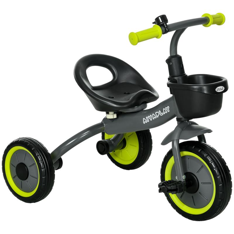 Tricycle for Toddlers Ages 2-5, featuring an adjustable seat, bell, basket, and secure handlebar grips for smooth and safe rides!   car wiggle  car Adjustable Toddler remote control