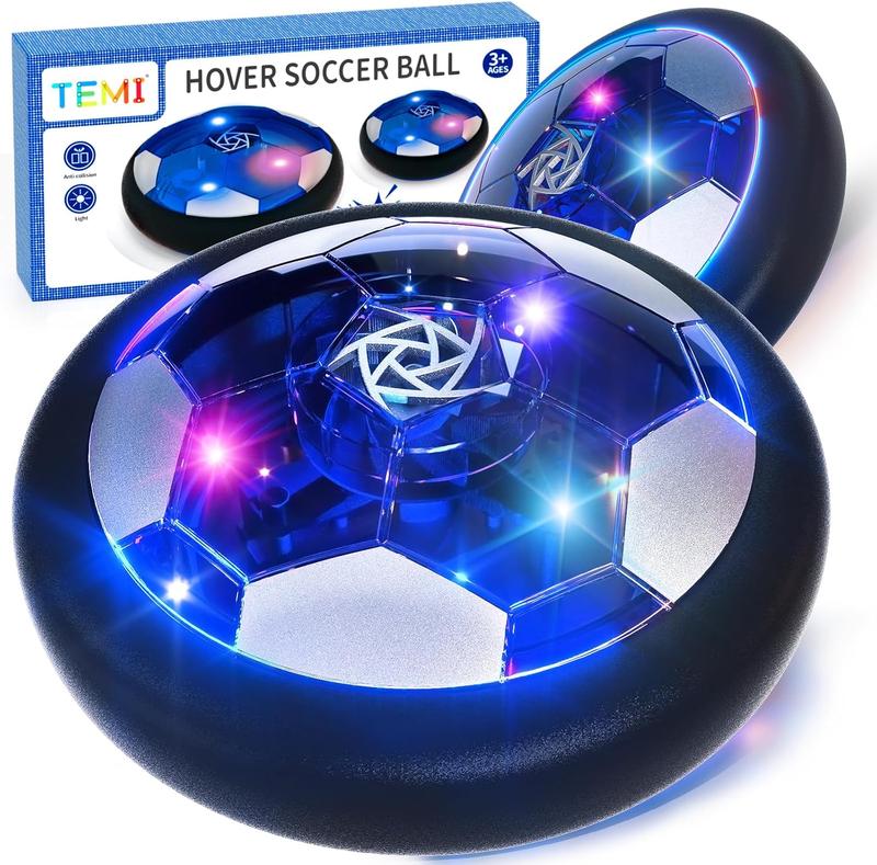 1 Pack And 2 Pack Floating Football, Led Light Football Toy, Indoor And Outdoor Games, Christmas Gift