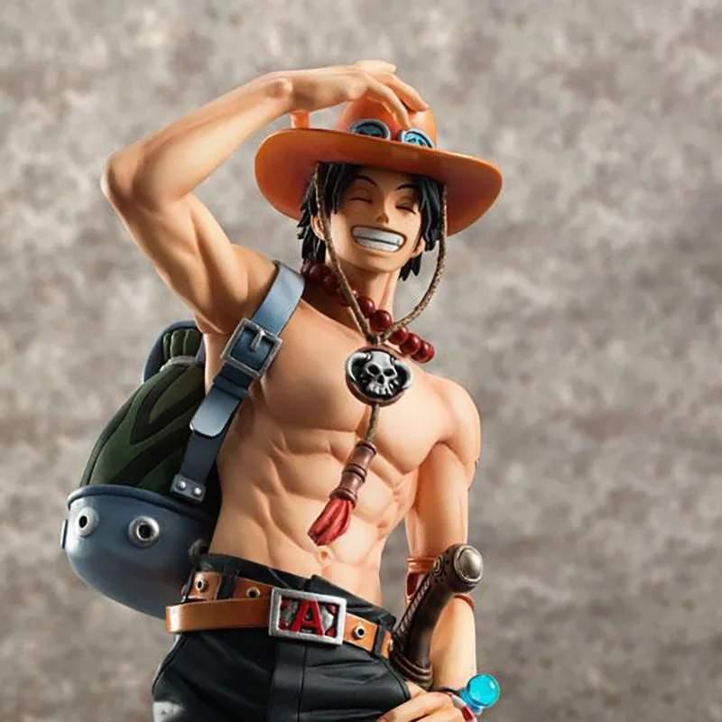 One Piece Ace Figurine: 23cm Collectible