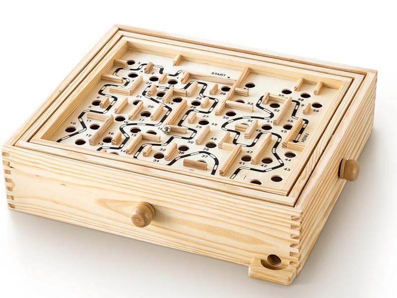 Marble Maze Labyrinth Board Game Table Perplexus Maze Ball Marble Games for Kids 6-12