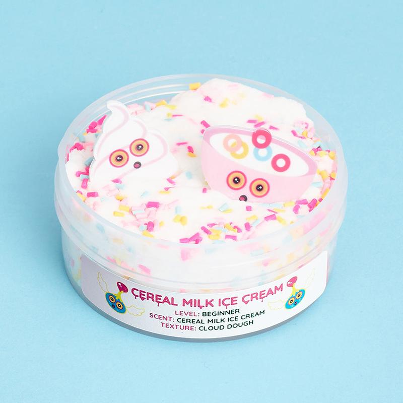 Cereal Milk Ice Cream Slime