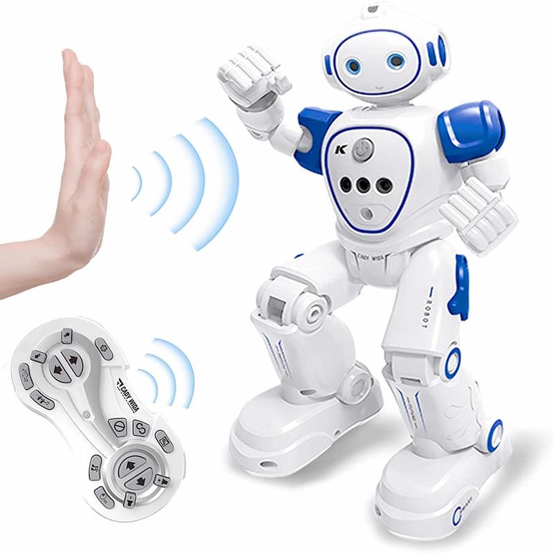 Remote Control Robot Toy, Programmable Robot Toy with Gesture Sensor, Electric Robot Toy for Kids, Birthday Gift for Boys & Girls