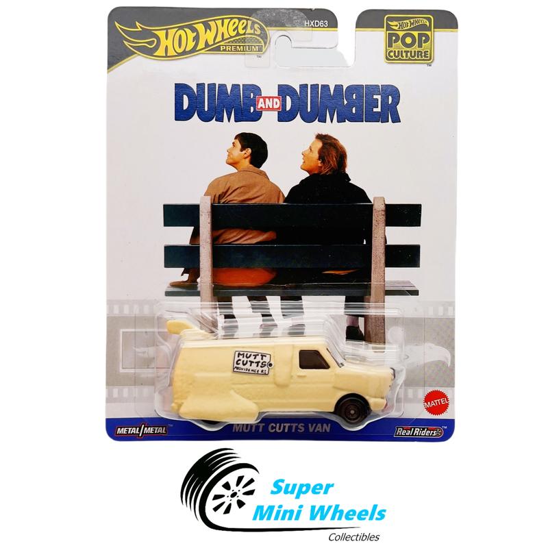 Hot Wheels 1:64 Premium Pop Culture Mutt Cutts Van Dumb and Dumber