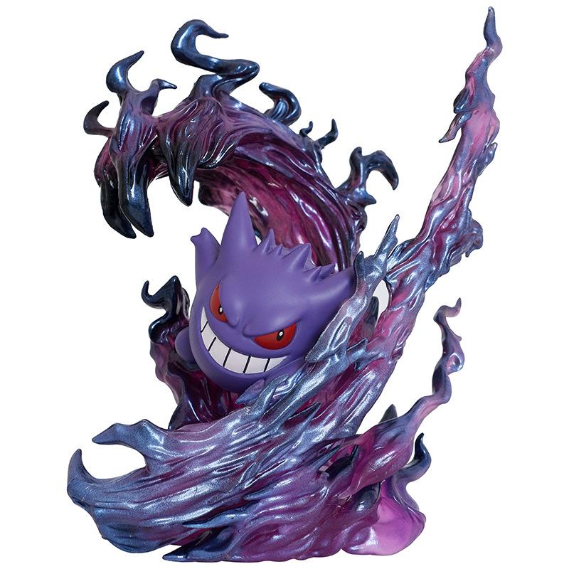 Gengar Figure Poké Statue Model Ornaments Anime Hand Model