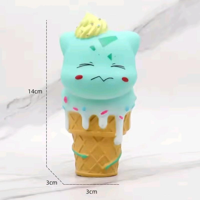 Ice Cream Pokemon Anime Vinyl Figures Cute 3 Inches