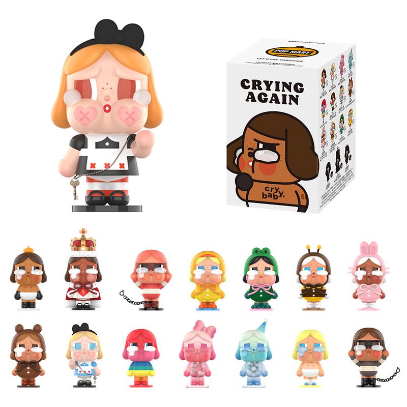 CRYBABY Crying Again Series Figures, Blind Box, Mystery Box