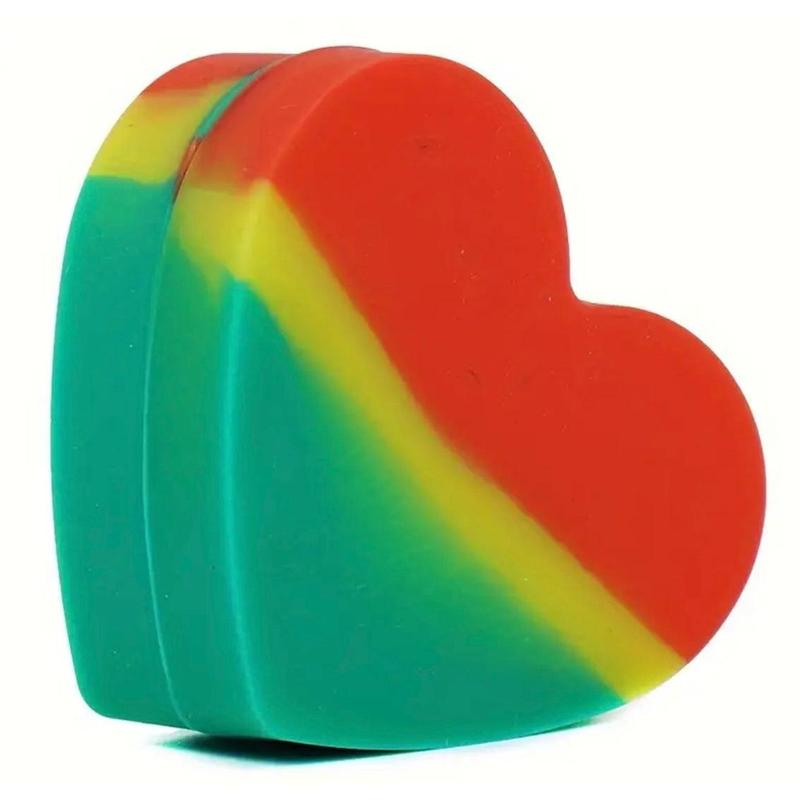 Custom Designed Heart Shape Silicone Wax Jar