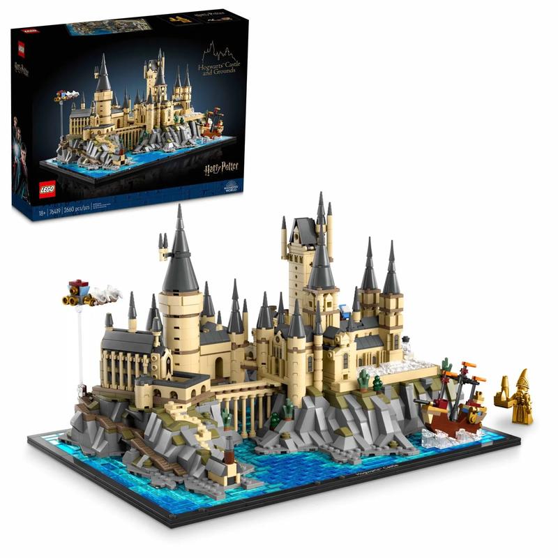  Harry Potter Hogwarts Castle and Grounds 76419 Building Set, Gift Idea for Adults, Collectible Harry Potter Playset, Recreate Iconic Scenes from the Wizarding World