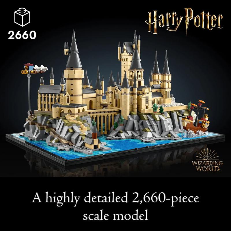  Harry Potter Hogwarts Castle and Grounds 76419 Building Set, Gift Idea for Adults, Collectible Harry Potter Playset, Recreate Iconic Scenes from the Wizarding World