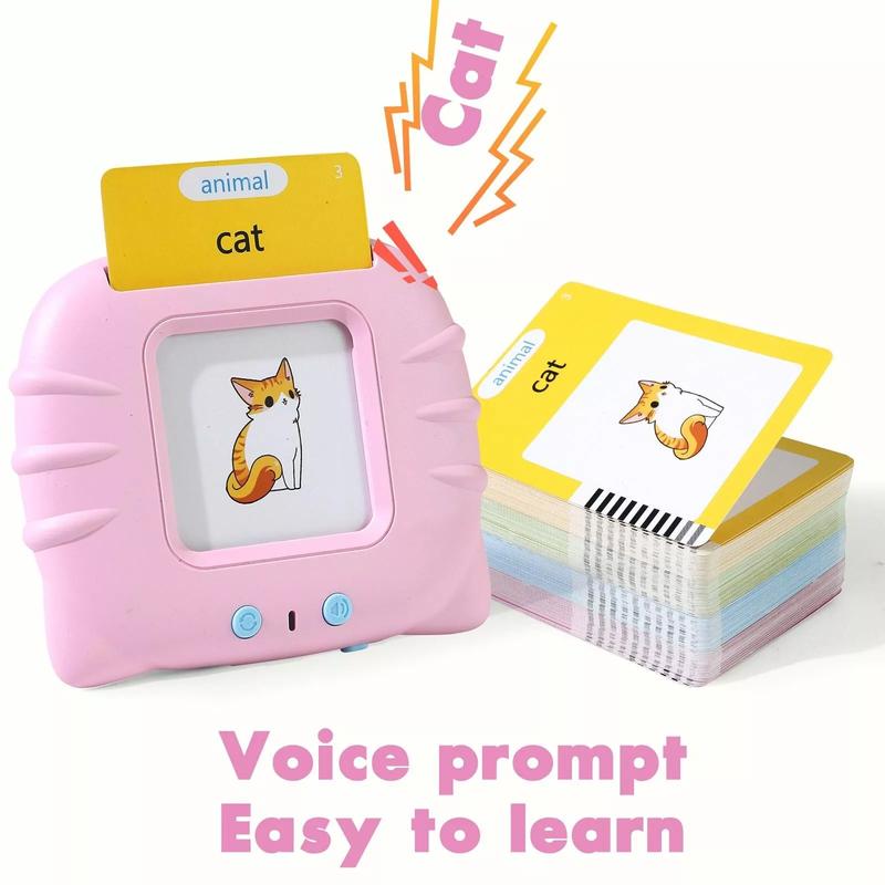 Talking Flashcards Montessori Learning Toy Contains 224 Common Words educational gift montessori toy