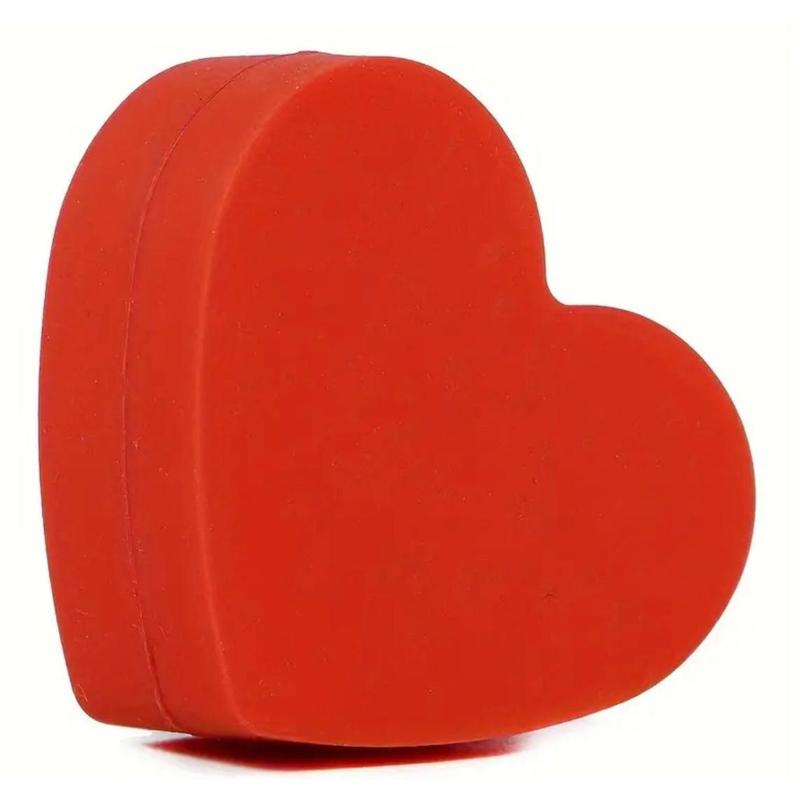 Custom Designed Heart Shape Silicone Wax Jar