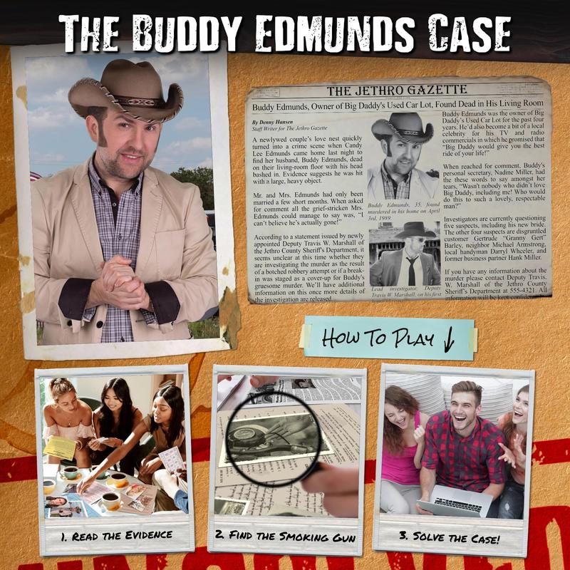 Unsolved Case Files | Edmunds, Buddy - Cold Case Murder Mystery Game | Can You Solve The Crime?