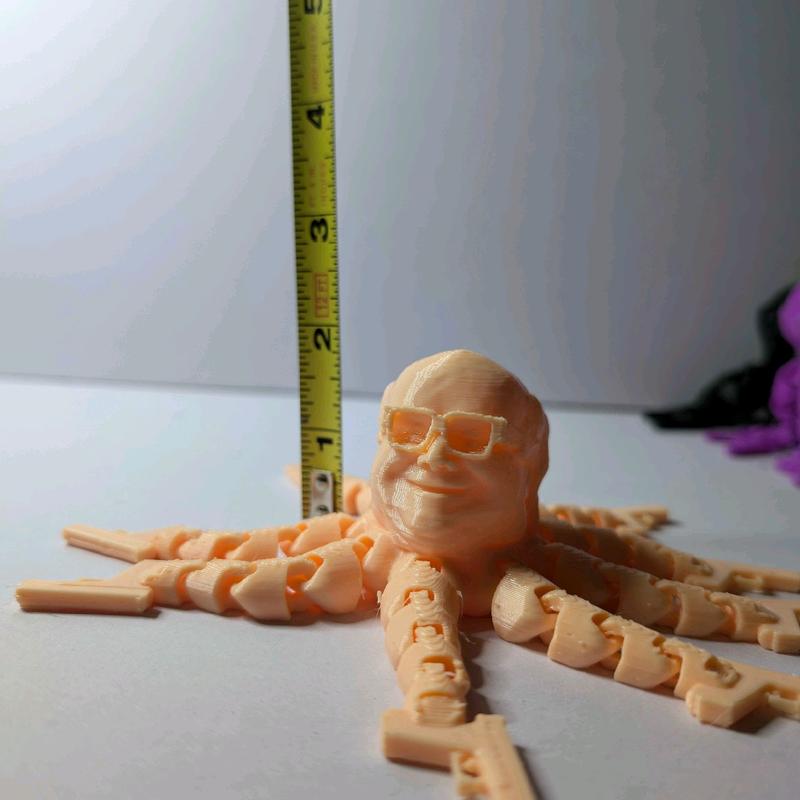 Danny Devito Frank Reynolds Glocktopus 3D Printed Articulated Desk Decoration Figure - Customizable Color Options