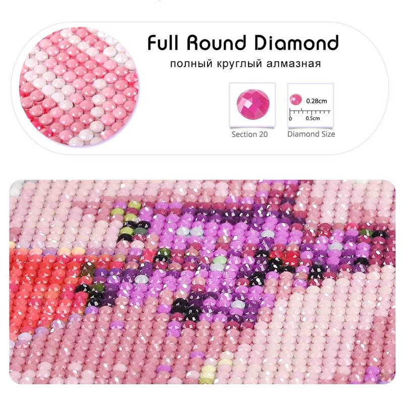 Phoenix Pattern DIY Diamond Arts Colorful Painting Kit without Frame, DIY 5D Diamond Arts Colorful Painting Kit, Wall Art Decor for Home Living Room