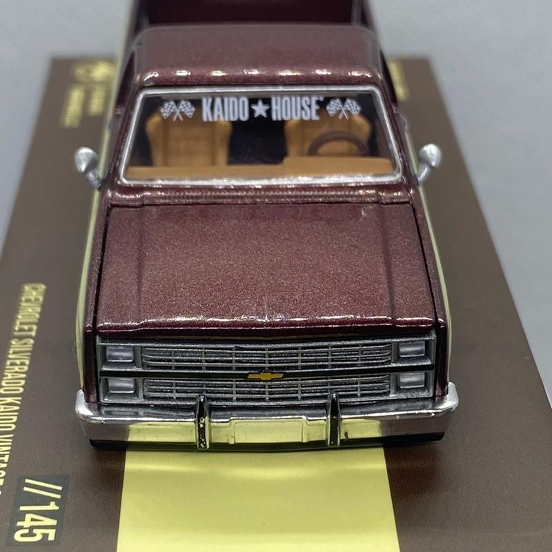 Kaido House Chevrolet Silverado C10 Brown 1:64 Model - Highly Detailed and Accurate