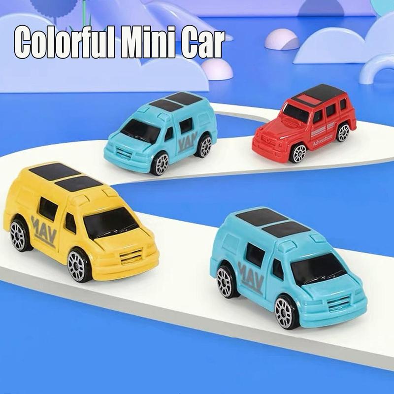 City Multi-layer Parking Tower Toy with Random Color Cars, Electric Car Slide Track Lift Parking Garage Toy, Interactive Toy