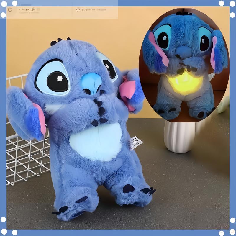 S-t-i-t-c-h Breathing Animal Plushie -Soothing plushie with realisticbreathing, lights and music thatrelieves anxiety